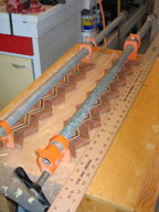 Initial Zigzag Glue-Up